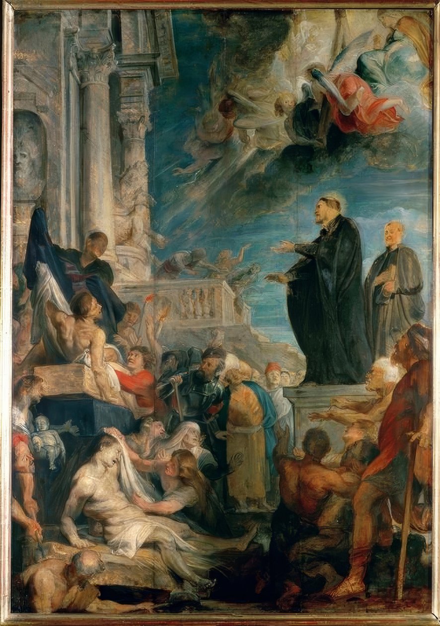 Cud św. Franciszka Ksawerego autorstwa Peter Paul Rubens