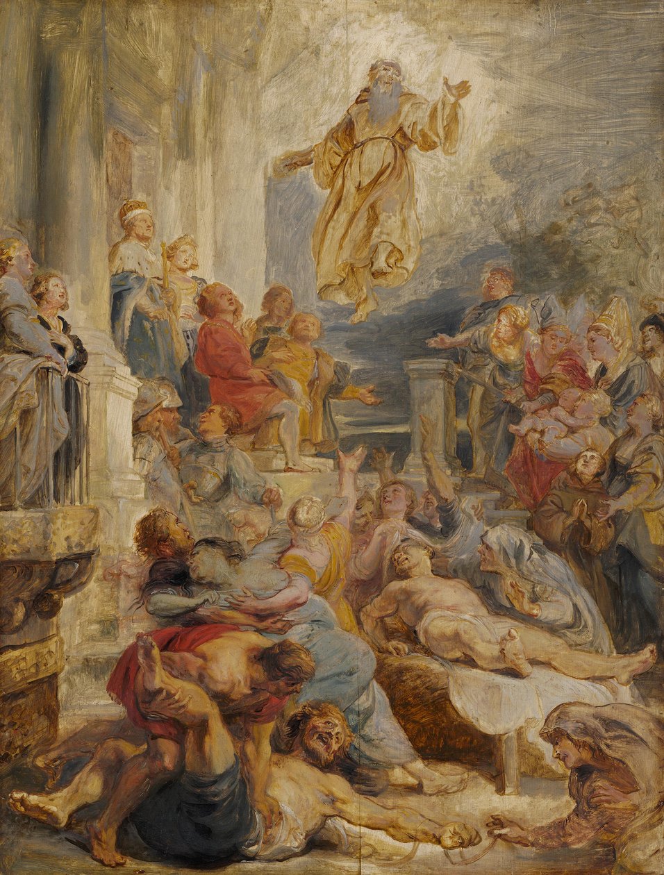 Cud św. Franciszka z Paoli autorstwa Peter Paul Rubens