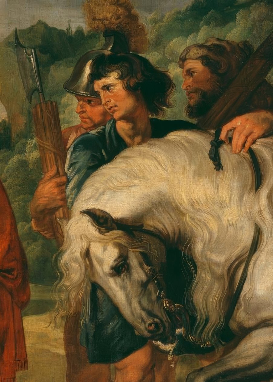 Decius Mus poddaje się swojemu losowi. autorstwa Peter Paul Rubens