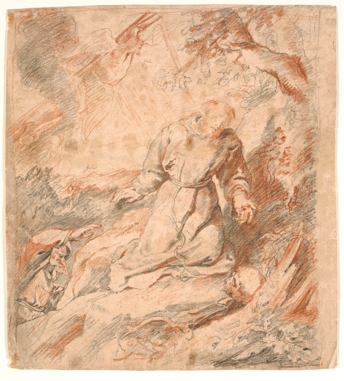 Die Stigmatisation des Heiligen Franz autorstwa Peter Paul Rubens
