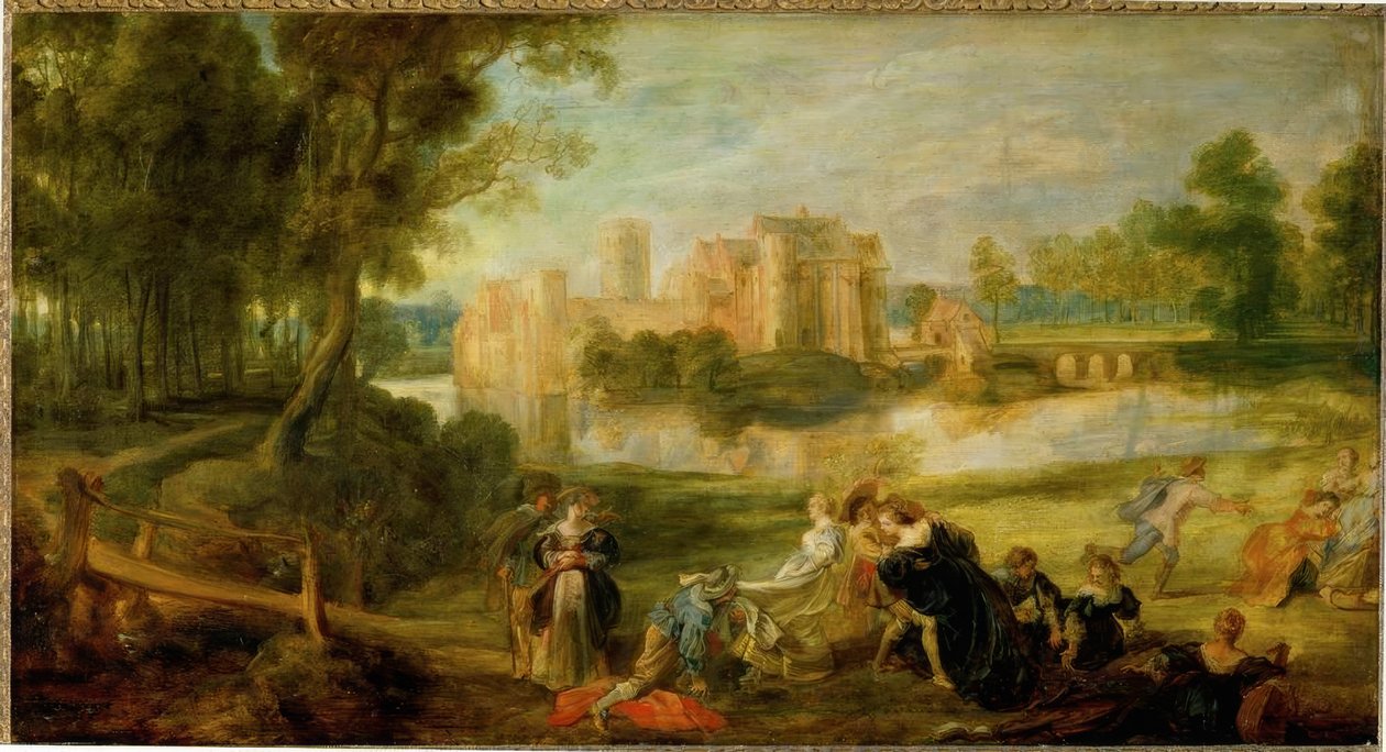 Park zamkowy autorstwa Peter Paul Rubens