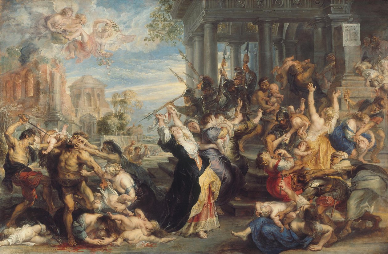 Rzeź niewiniątek autorstwa Peter Paul Rubens