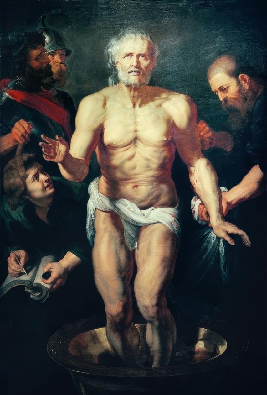 Umierający Seneka autorstwa Peter Paul Rubens