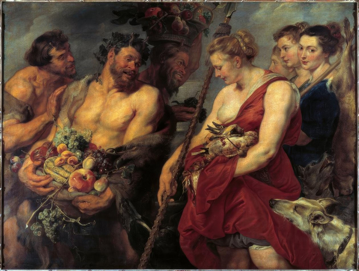 Powrót Diany z polowania autorstwa Peter Paul Rubens