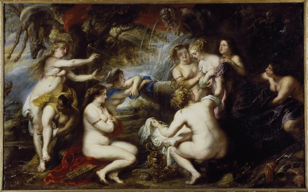 Diane i Callisto - Olej na płótnie autorstwa Peter Paul Rubens