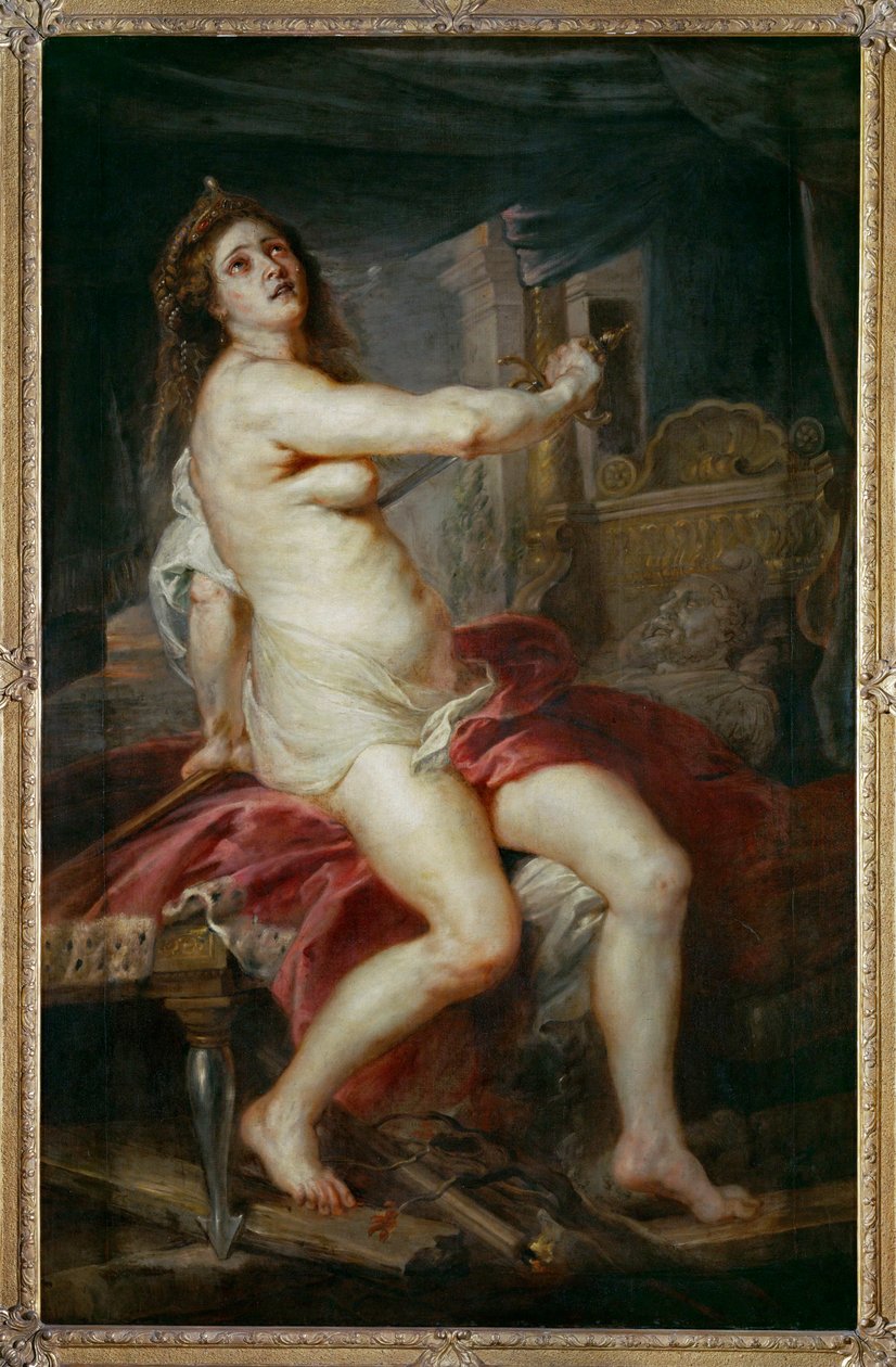 Śmierć Dydony (obraz na płótnie) autorstwa Peter Paul Rubens