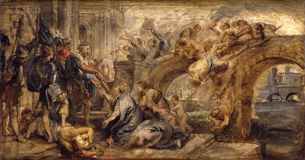 Zajęcie Paryża przez Henryka IV. autorstwa Peter Paul Rubens