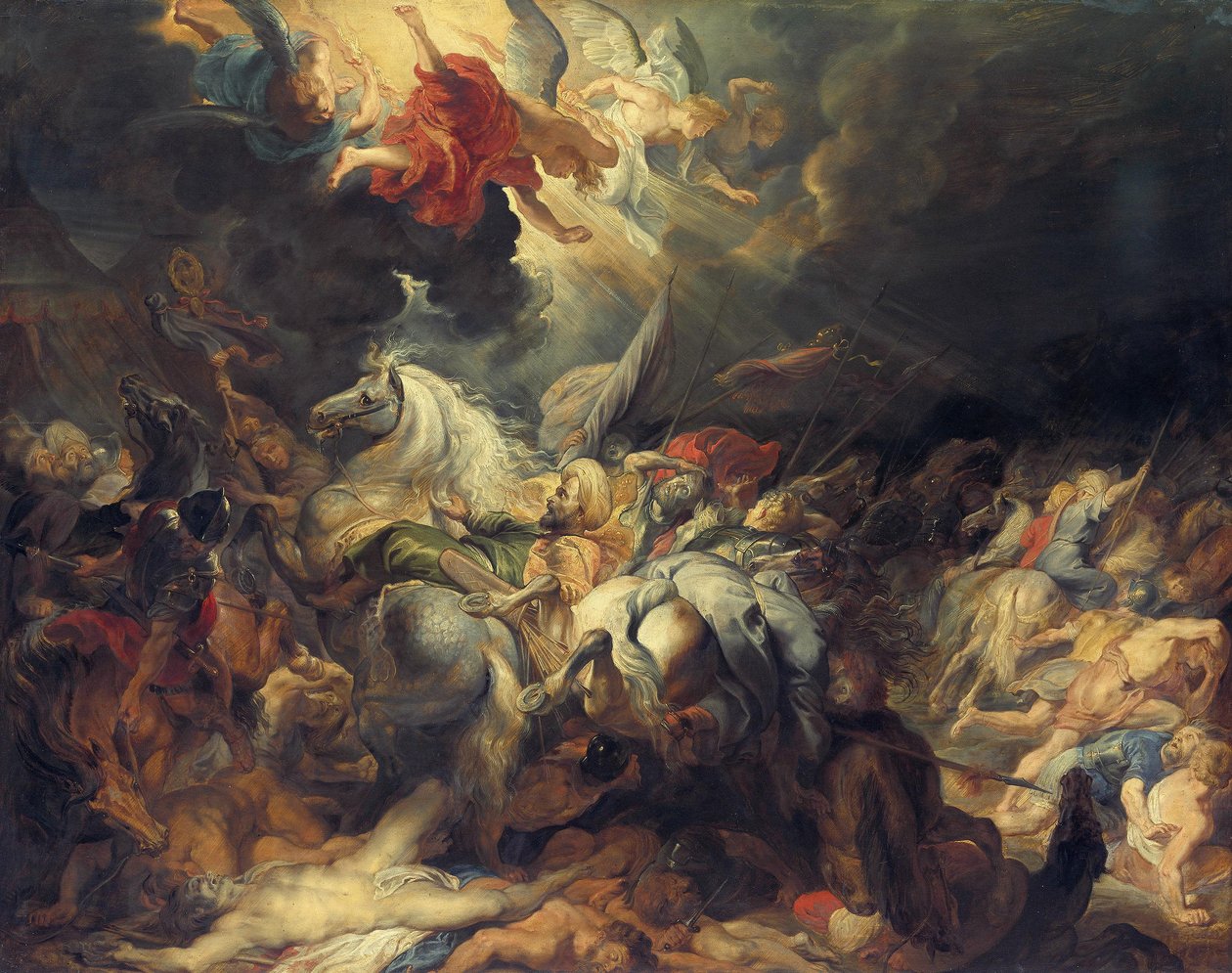 Klęska Sennacheryba autorstwa Peter Paul Rubens