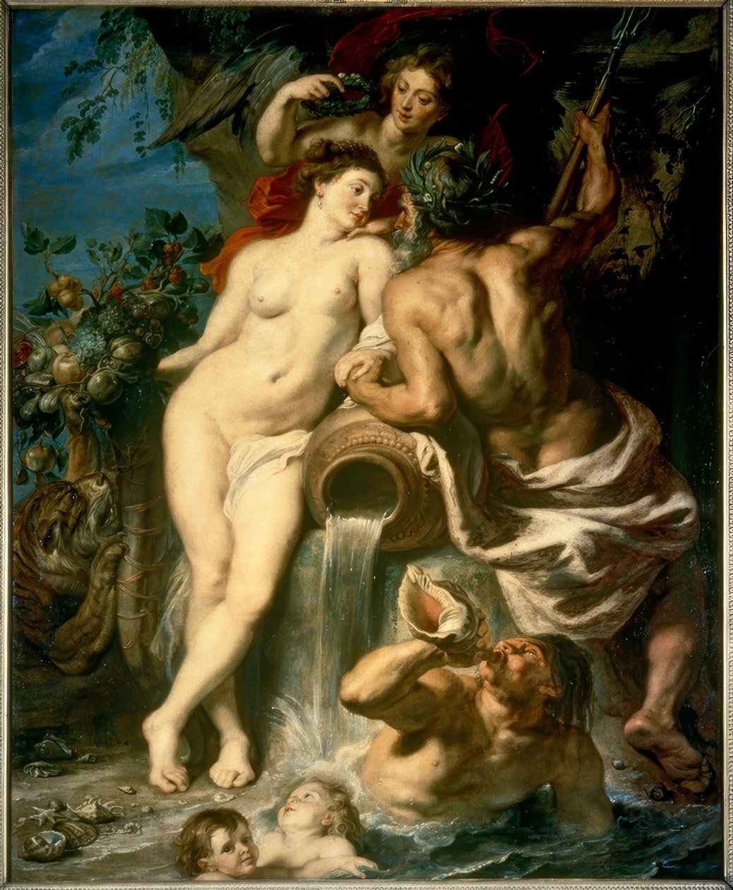 Połączenie wody z ziemią autorstwa Peter Paul Rubens