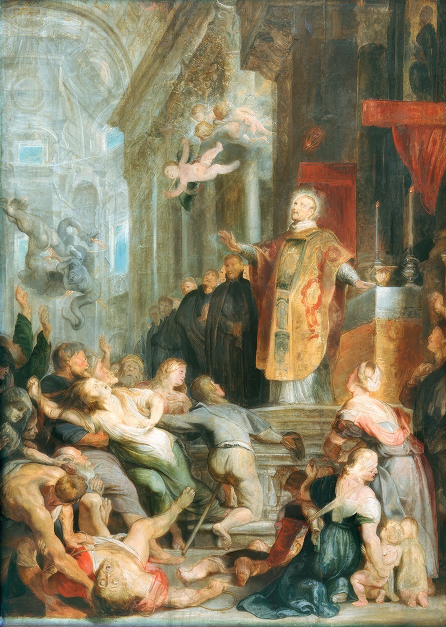 Cuda św. Ignacy Loyola autorstwa Peter Paul Rubens