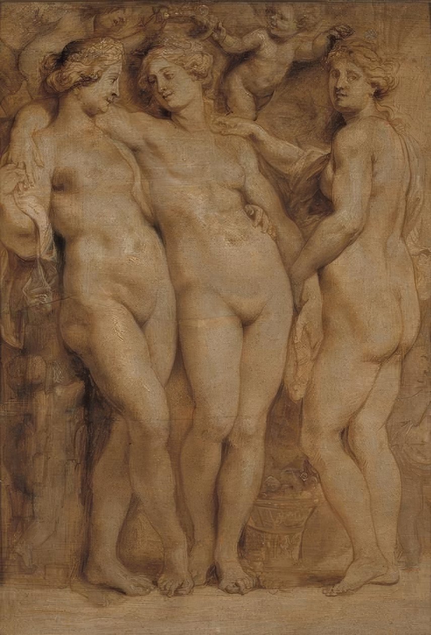 Trzy łaski autorstwa Peter Paul Rubens