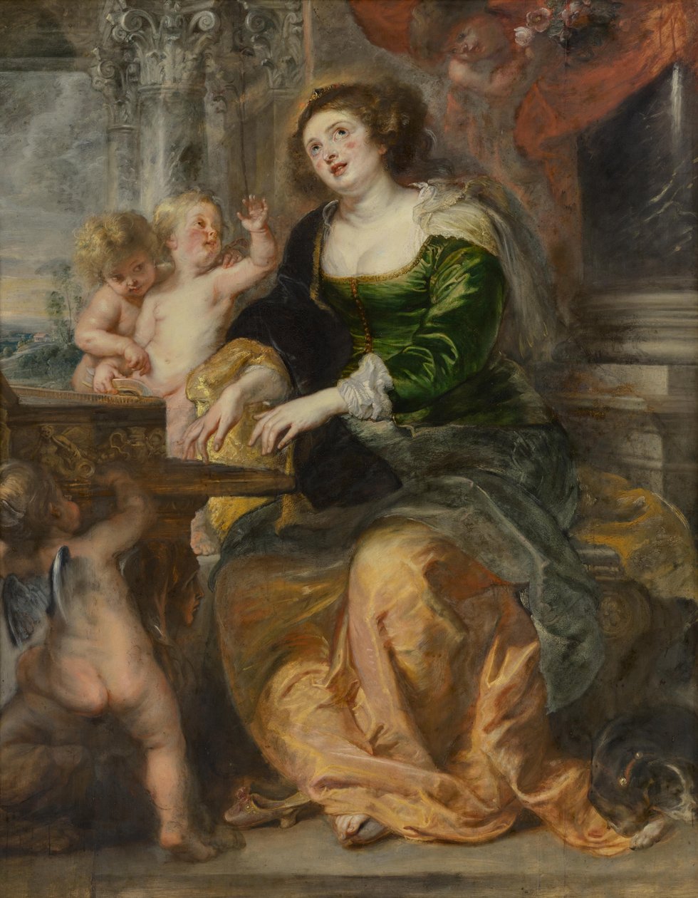 Święta Cecylia autorstwa Peter Paul Rubens