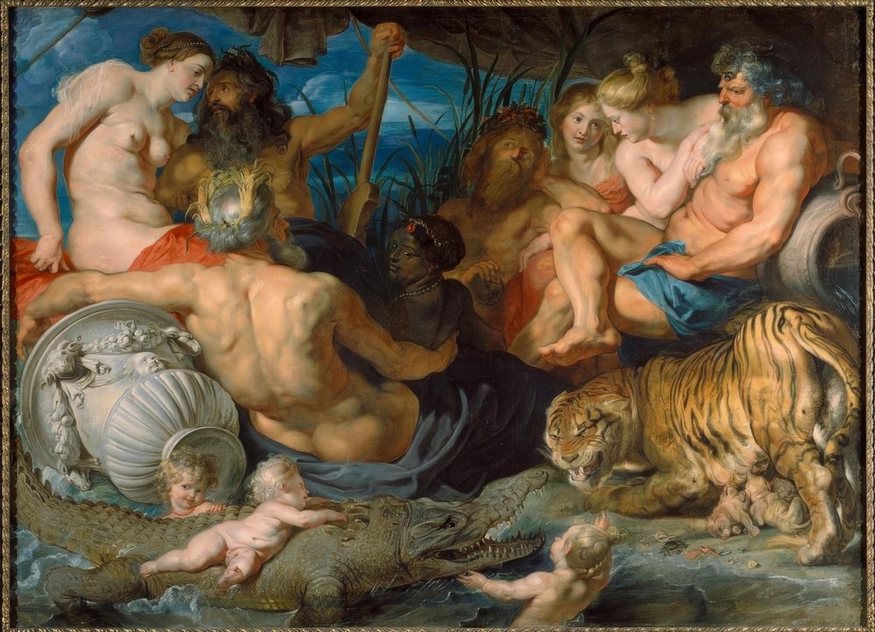 Cztery części świata autorstwa Peter Paul Rubens