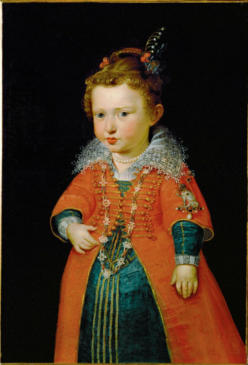 Eleonore Gonzaga, córka księcia Vincenzo, ok. 1600-04 (olej na płótnie) autorstwa Peter Paul Rubens