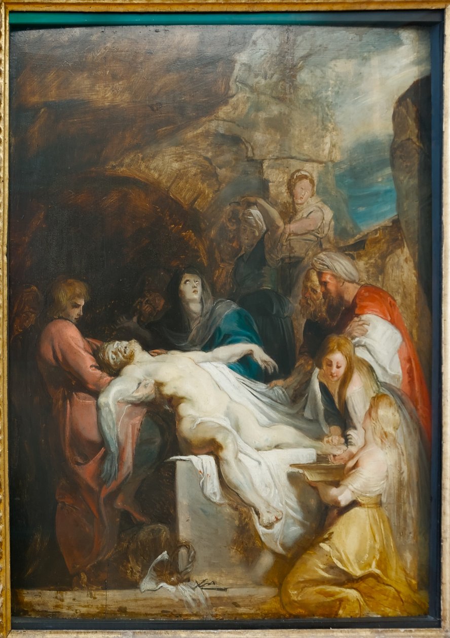 Złożenie do grobu autorstwa Peter Paul Rubens