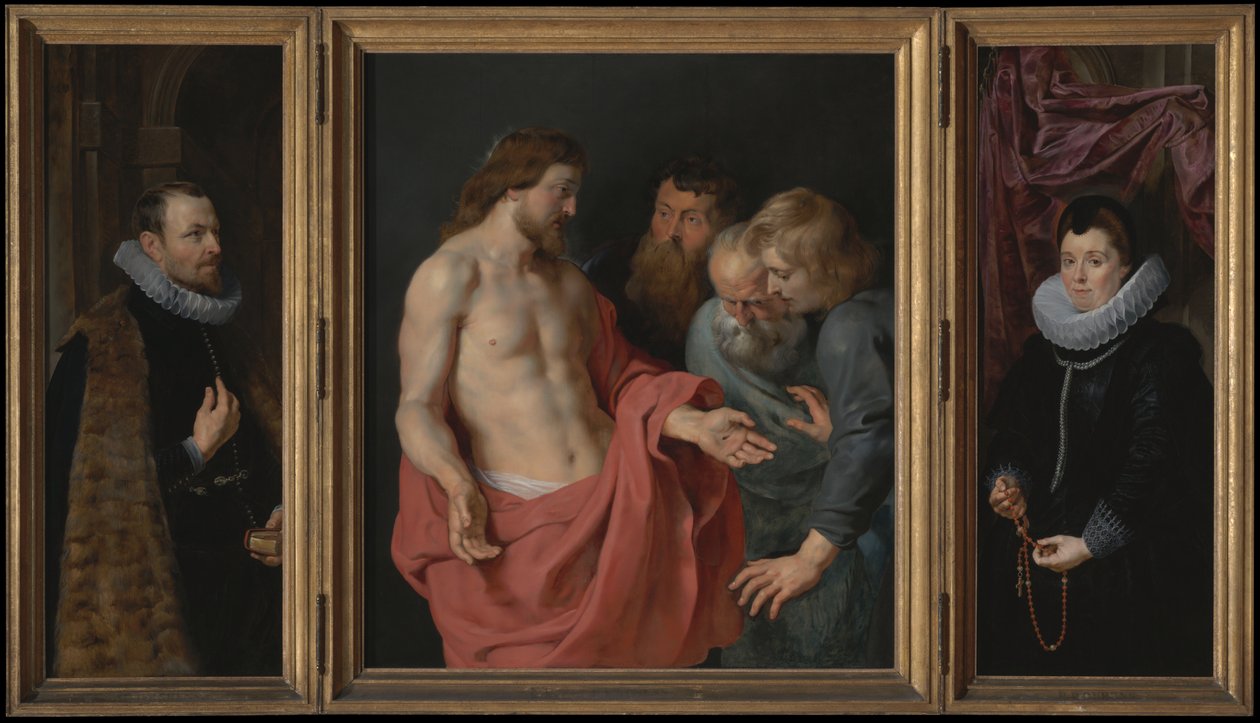 Epitafium Nicolaasa Rockoxa i jego żony Adriany Perez autorstwa Peter Paul Rubens