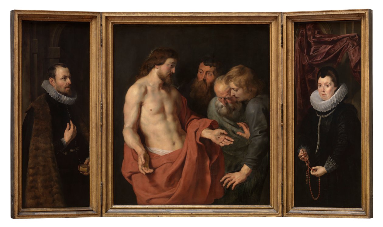 Epitafium Nikolaasa Rockoxa i jego żony Adriany Perez autorstwa Peter Paul Rubens