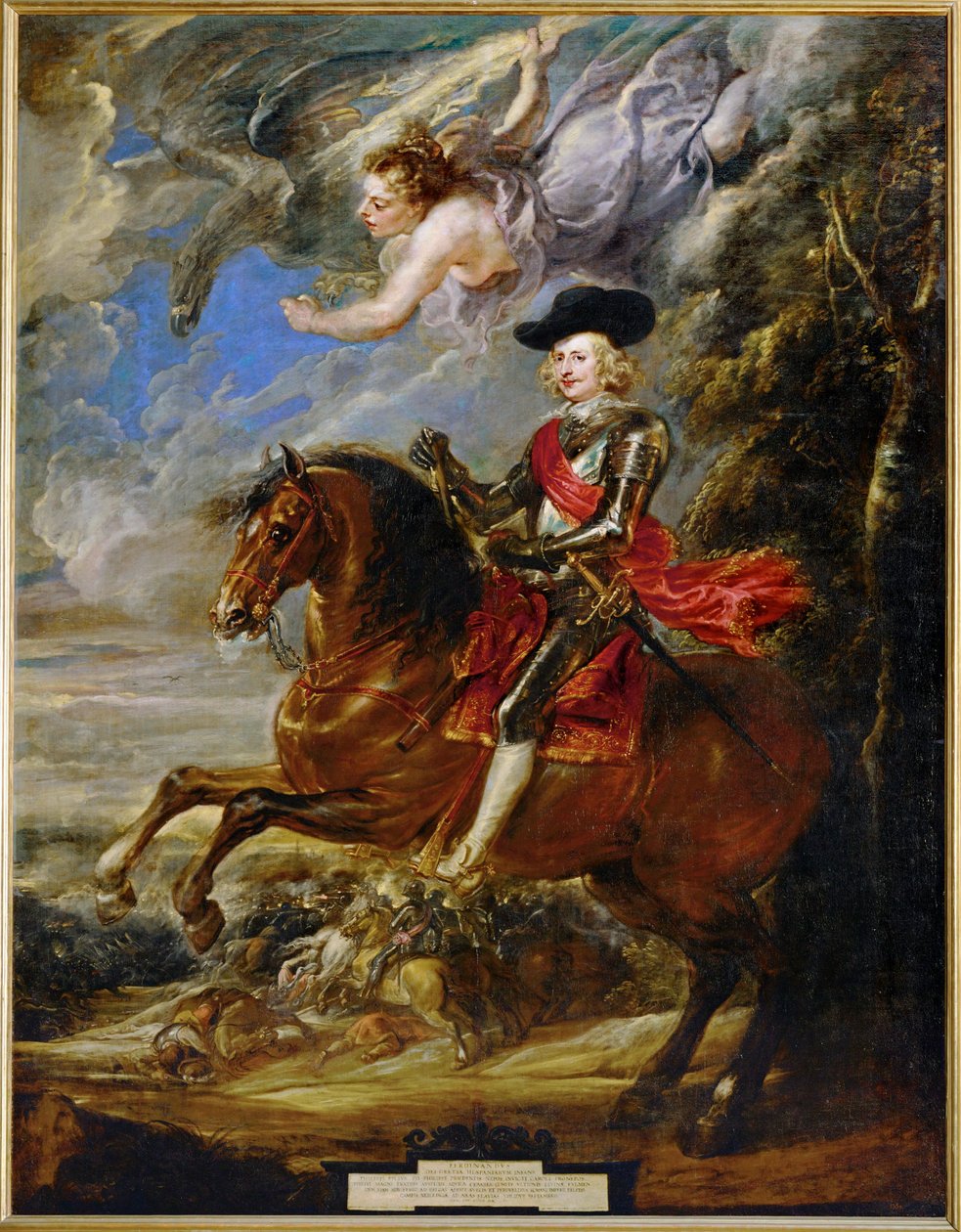Portret konny kardynała-niemowlęcia Don Fernanda z Austrii autorstwa Peter Paul Rubens