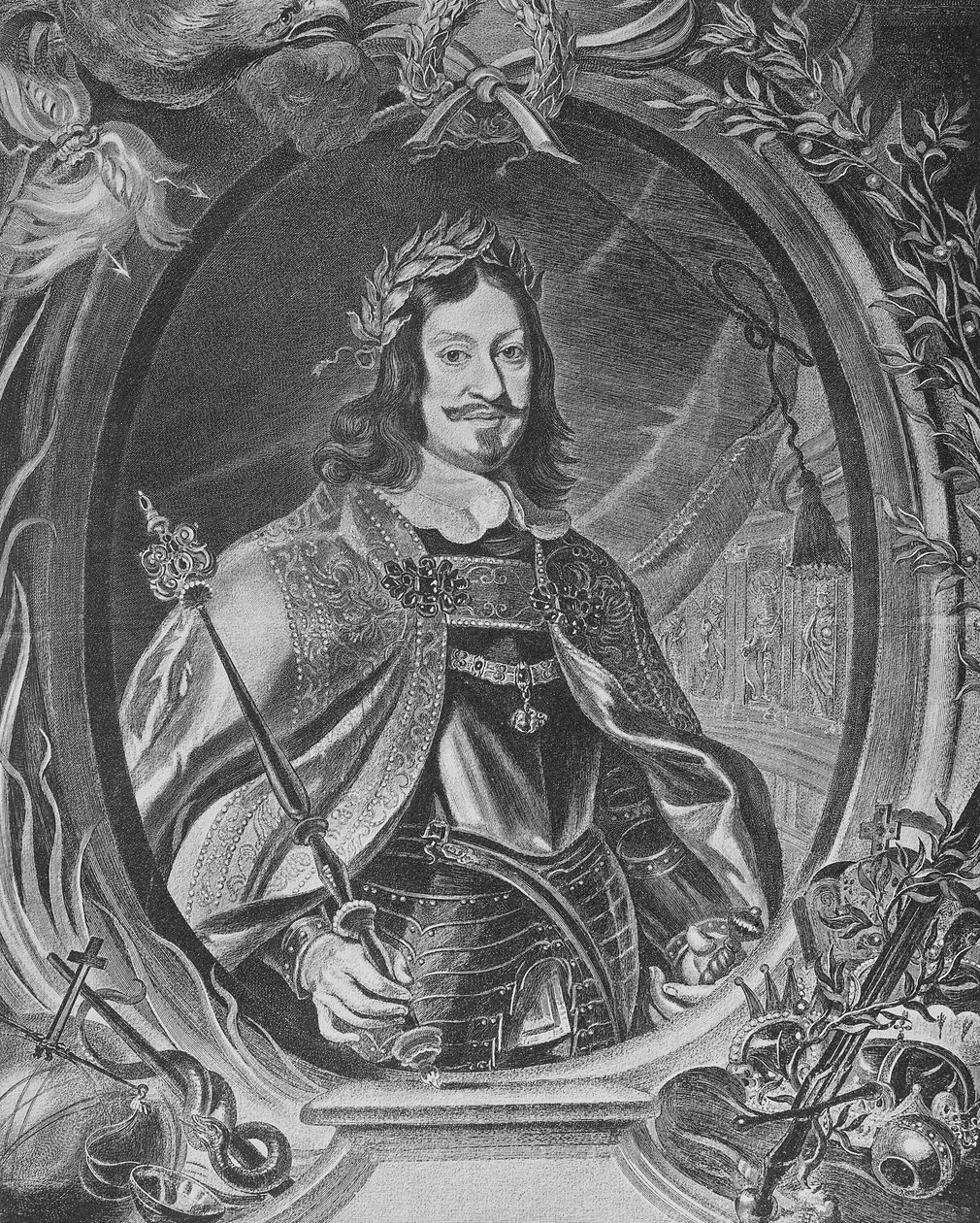 Ferdynand III, cesarz rzymski, grawerowany przez Christoffela Jeghera, ok. 1631-33 autorstwa Peter Paul Rubens
