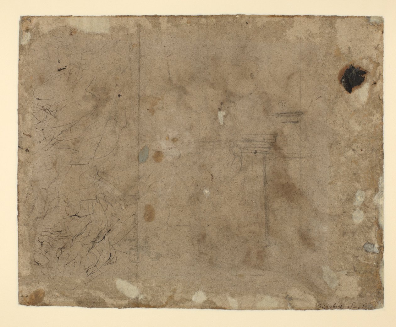 Studia postaci autorstwa Peter Paul Rubens