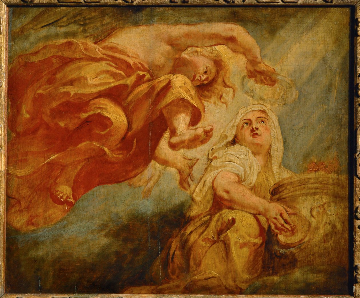 Geniusz wieńczący Religię autorstwa Peter Paul Rubens