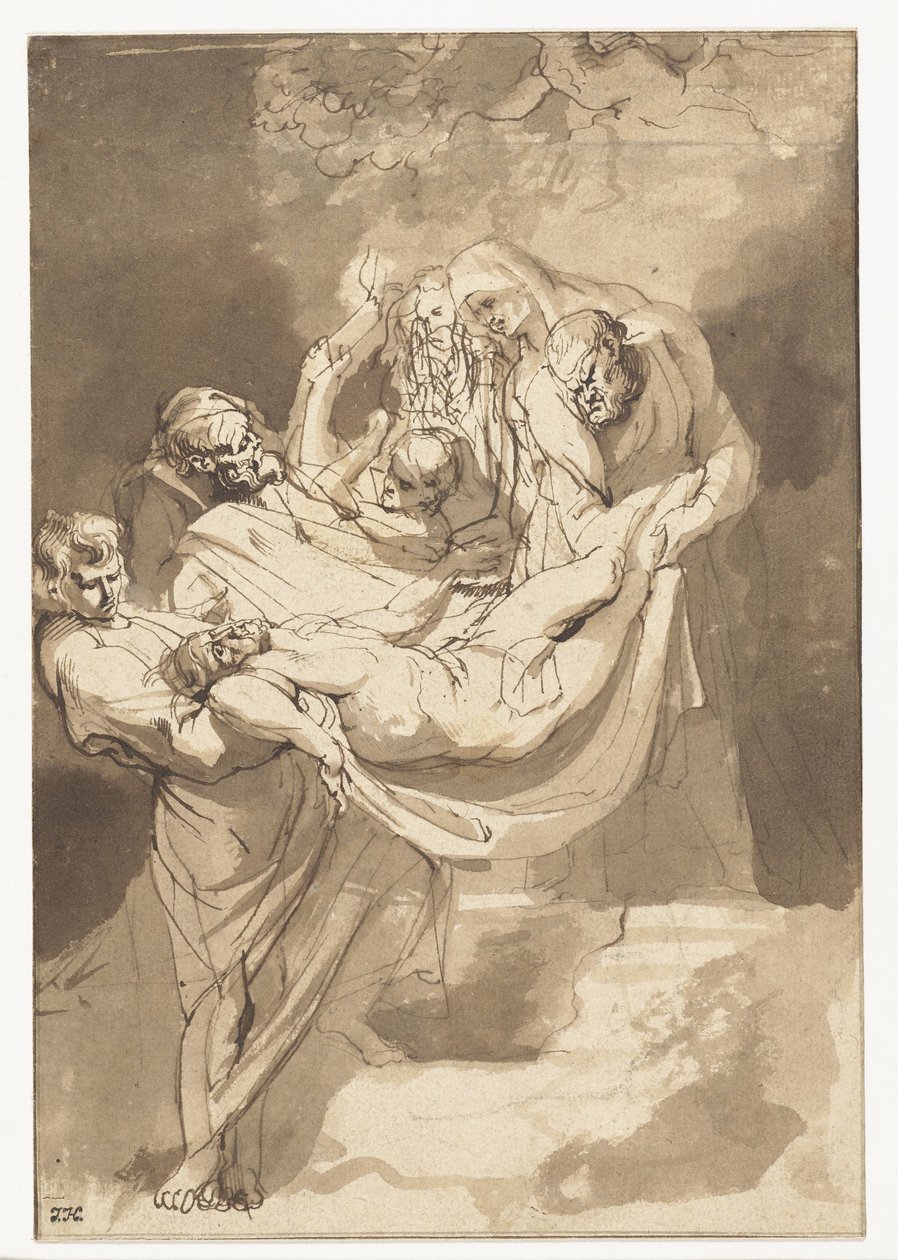 Złożenie do grobu autorstwa Peter Paul Rubens