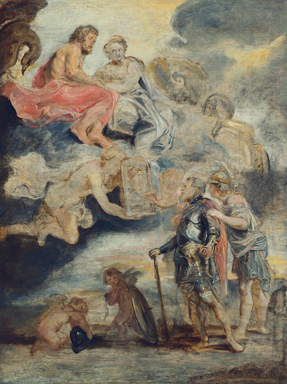 Henryk IV otrzymuje portret Marii de