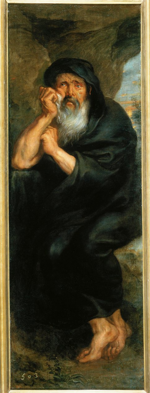 Heraklit, grecki filozof (obraz na płótnie) autorstwa Peter Paul Rubens