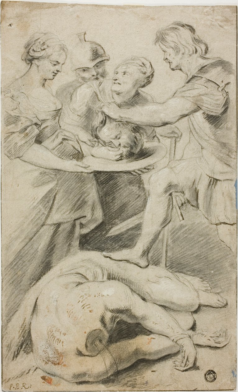 Herodiada otrzymuje głowę św. Jana Chrzciciela autorstwa Peter Paul Rubens