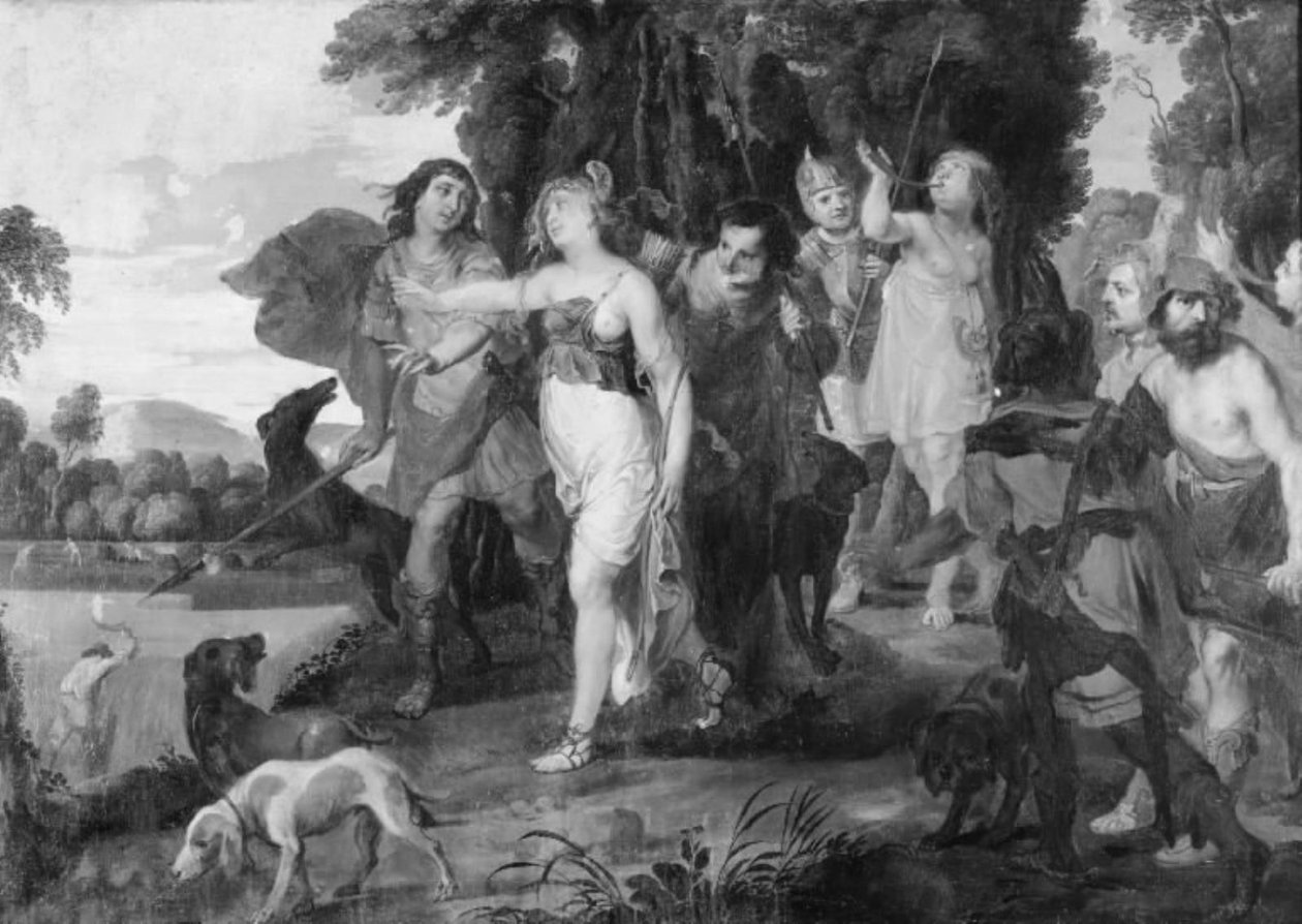 Towarzystwo myśliwskie z Dianą autorstwa Peter Paul Rubens