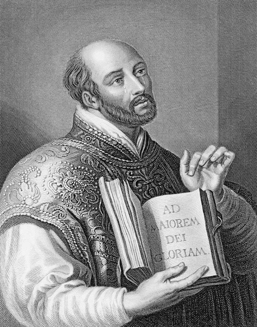 Ignacy Loyola, rytowany przez Williama Holla młodszego, ok. 1830 autorstwa Peter Paul Rubens