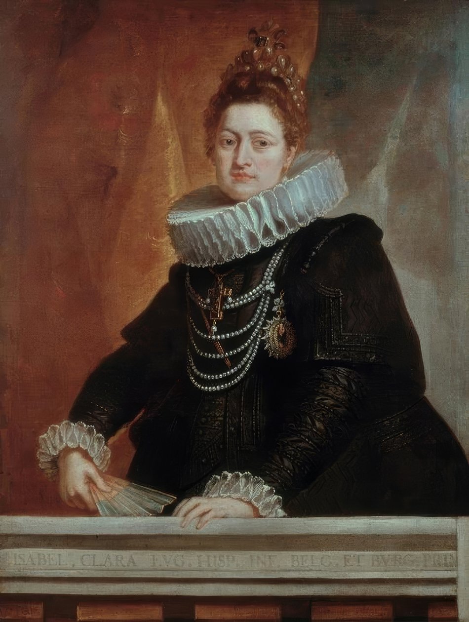 Infantin Isabella Clara Eugenia autorstwa Peter Paul Rubens