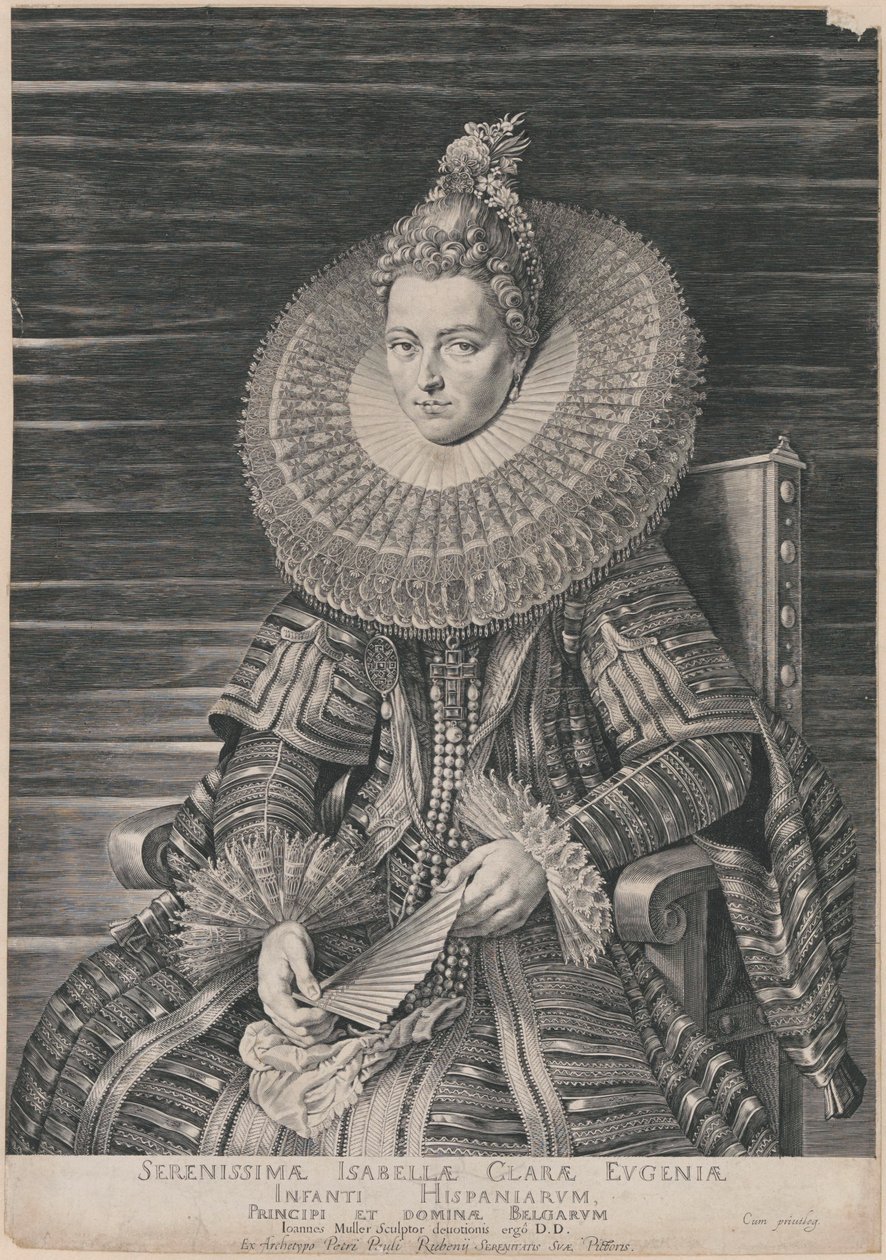 Izabela, infantka Hiszpanii autorstwa Peter Paul Rubens