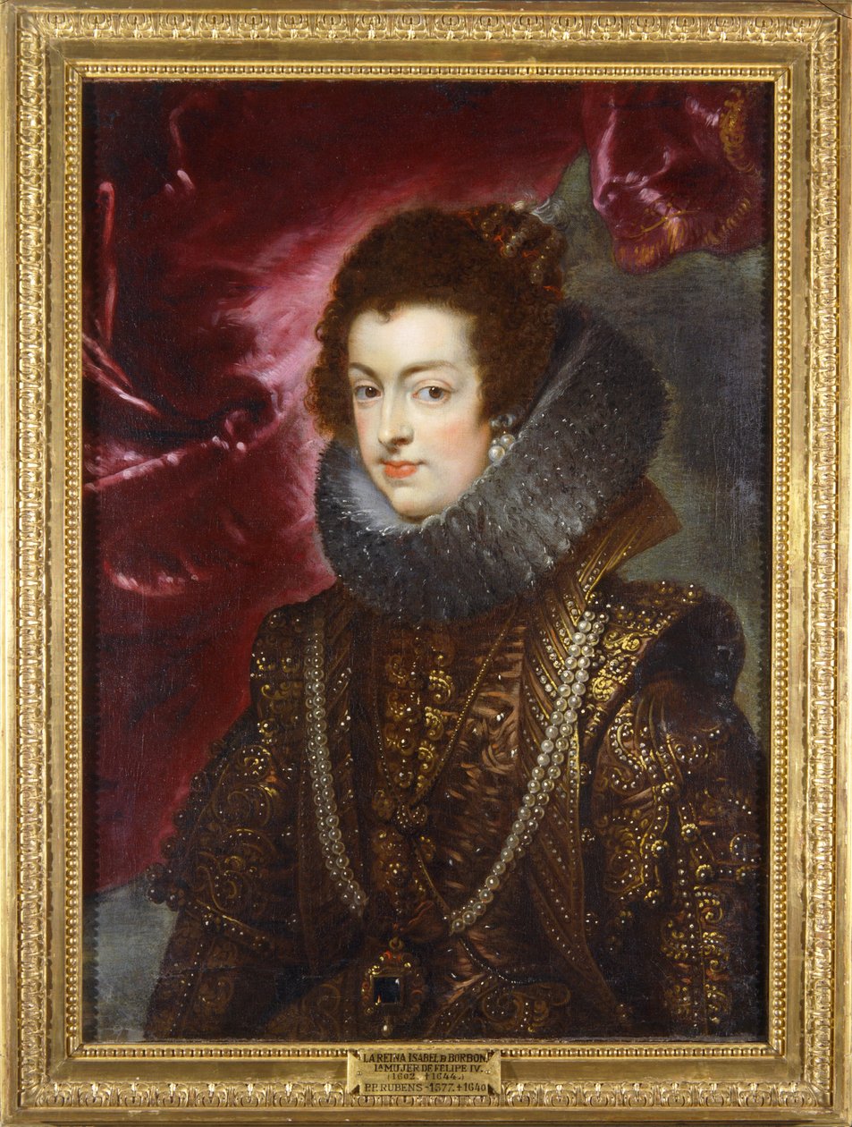 Izabela Burbon, ok. 1629 (obraz na płótnie) autorstwa Peter Paul Rubens