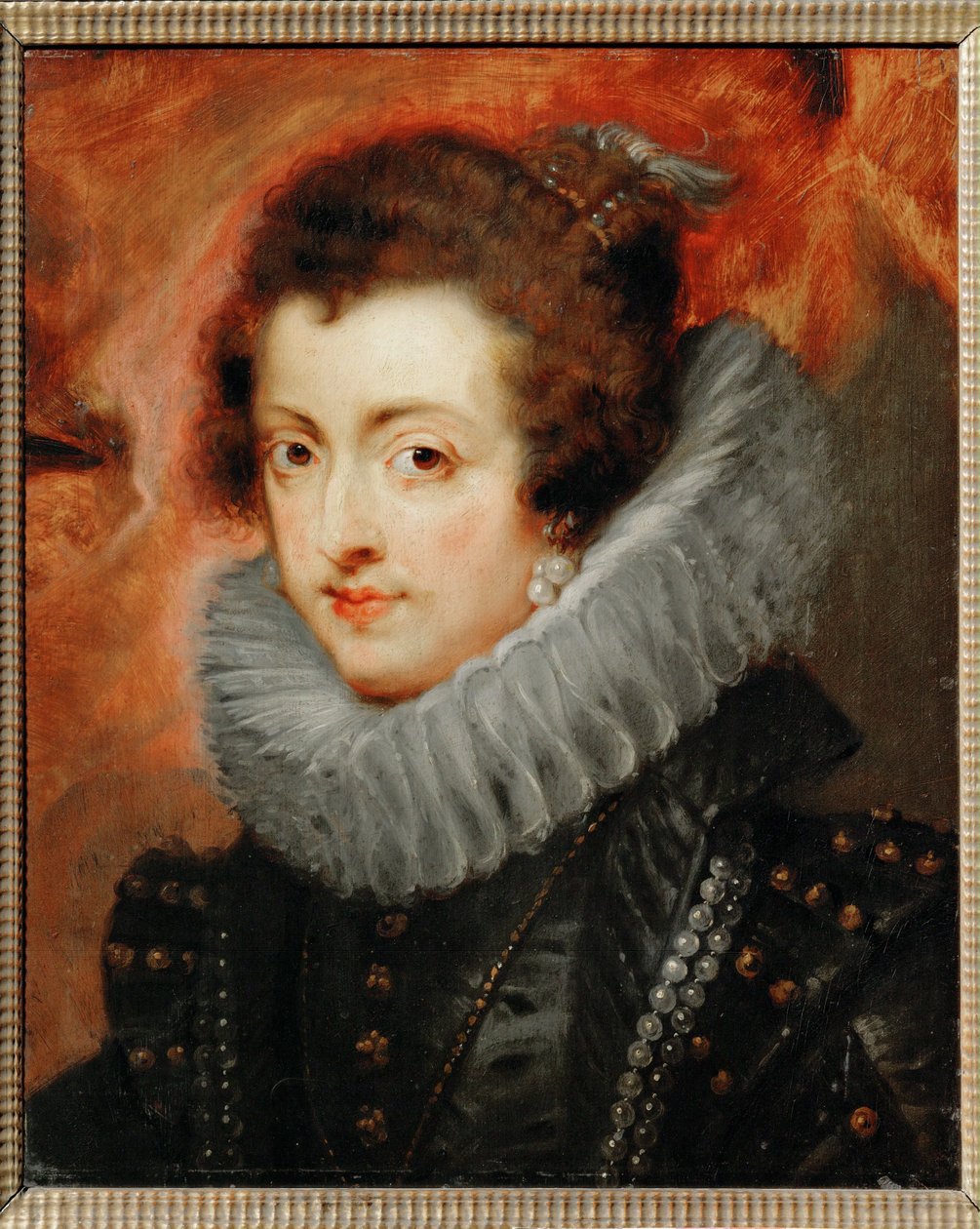 Izabela Burbon, córka Henryka IV i Marii Medycejskiej, ok. 1629 r. (obraz na drewnie) autorstwa Peter Paul Rubens