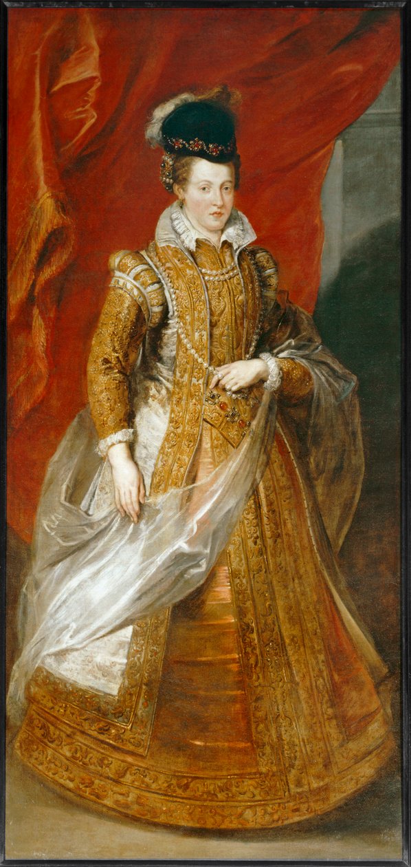 Joanna Austriacka, wielka księżna Toskanii (obraz na płótnie) autorstwa Peter Paul Rubens