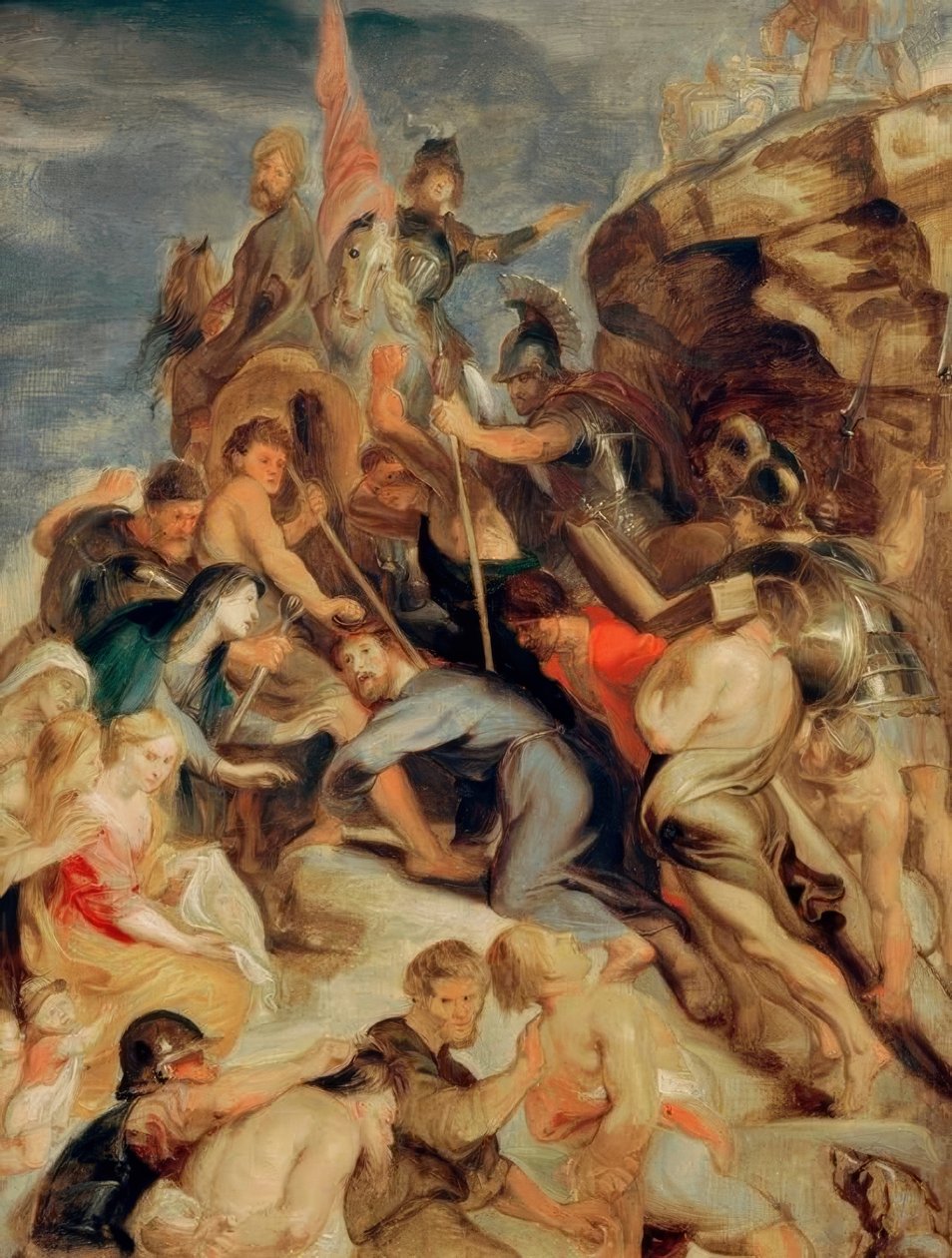 Niesienie krzyża autorstwa Peter Paul Rubens