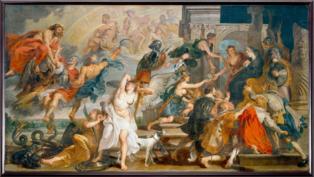 Apoteoza Henryka IV i proklamacja ... autorstwa Peter Paul Rubens