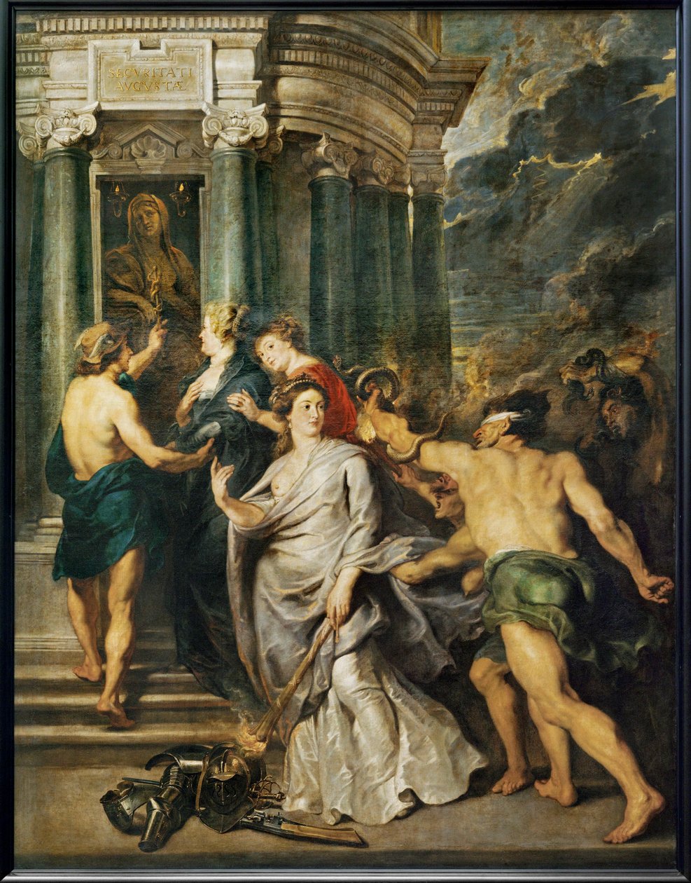 Zawarcie pokoju (obraz na płótnie) autorstwa Peter Paul Rubens