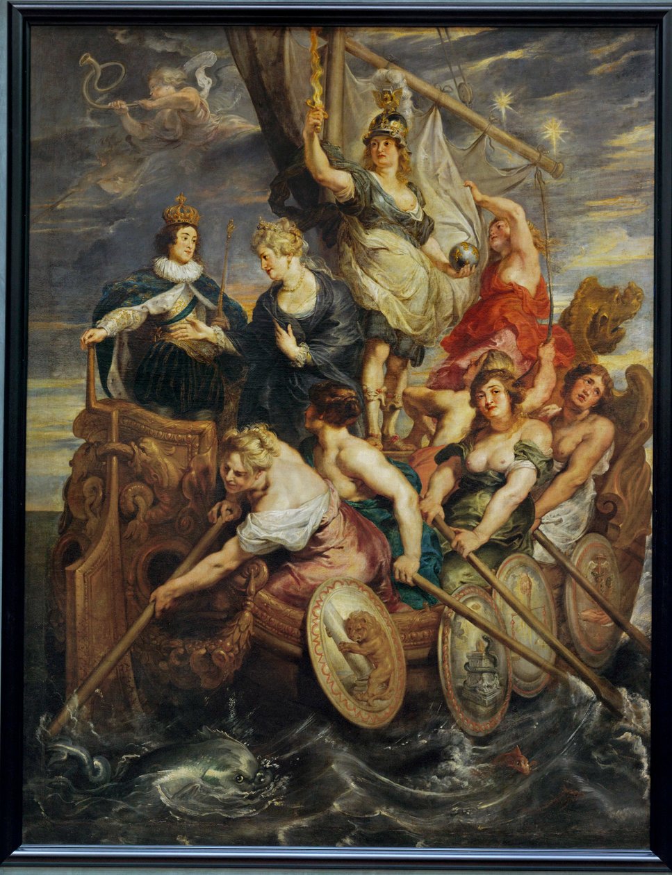 Większość Ludwika XIII autorstwa Peter Paul Rubens