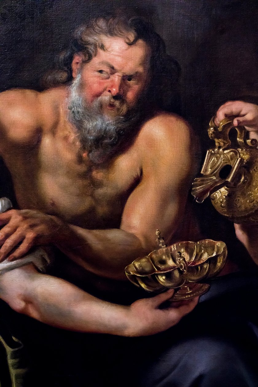 Lot i jego córki, ok. 1610 (olej na płótnie) autorstwa Peter Paul Rubens