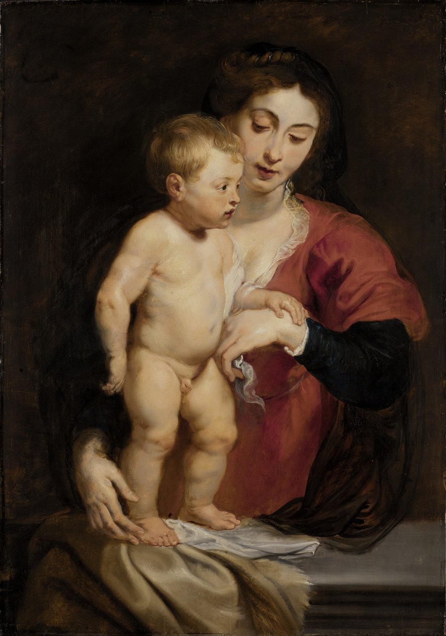Madonna z Dzieciątkiem autorstwa Peter Paul Rubens