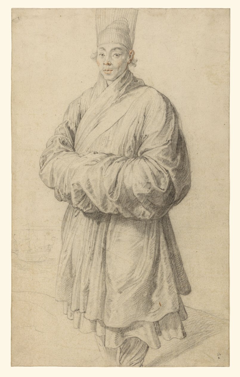 Mężczyzna w stroju koreańskim autorstwa Peter Paul Rubens