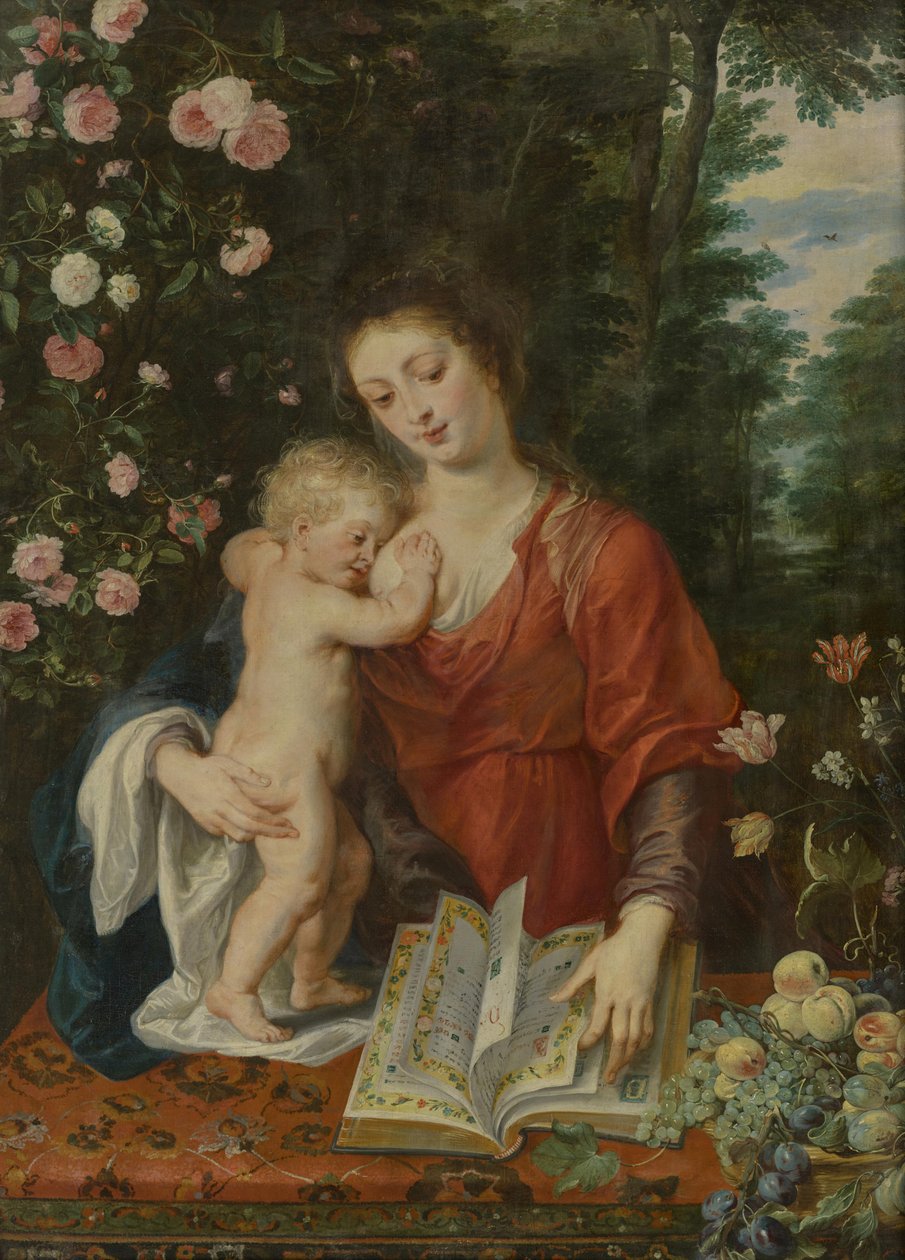 Maryja z Dzieciątkiem autorstwa Peter Paul Rubens