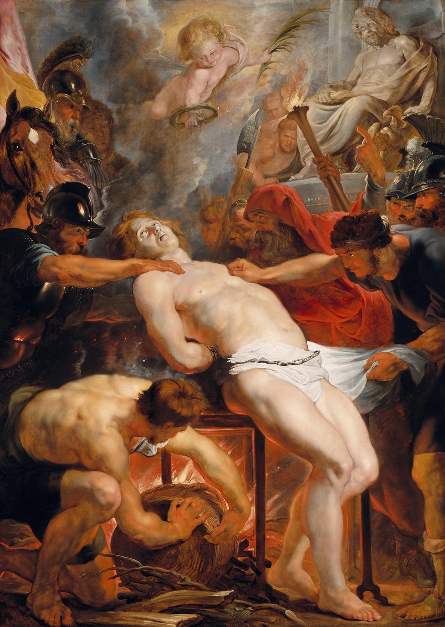 Męczeństwo św. Wawrzyńca autorstwa Peter Paul Rubens