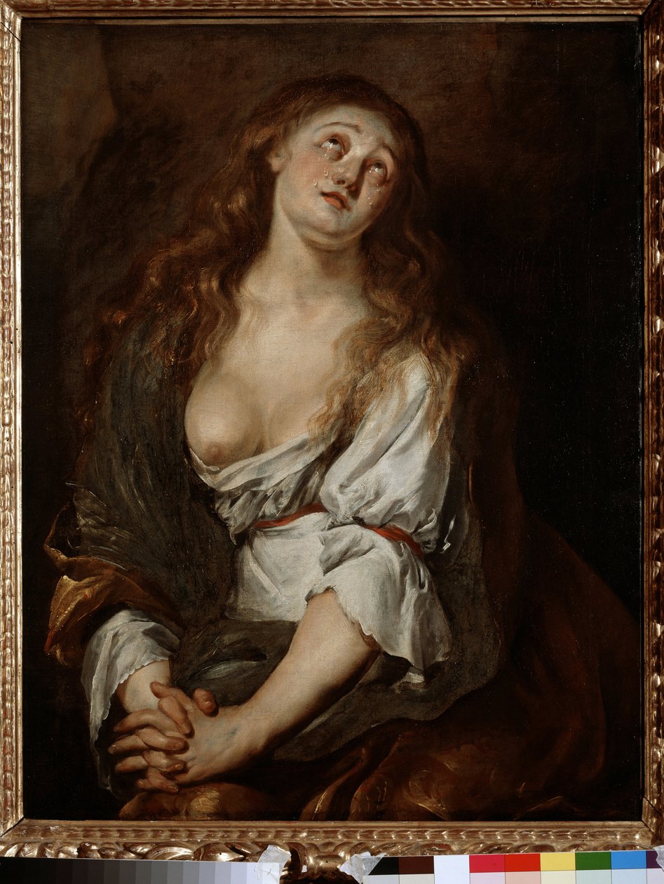 Maria Magdalena (olej na płótnie) autorstwa Peter Paul Rubens