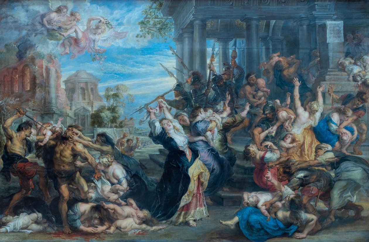 Rzeź niewiniątek autorstwa Peter Paul Rubens