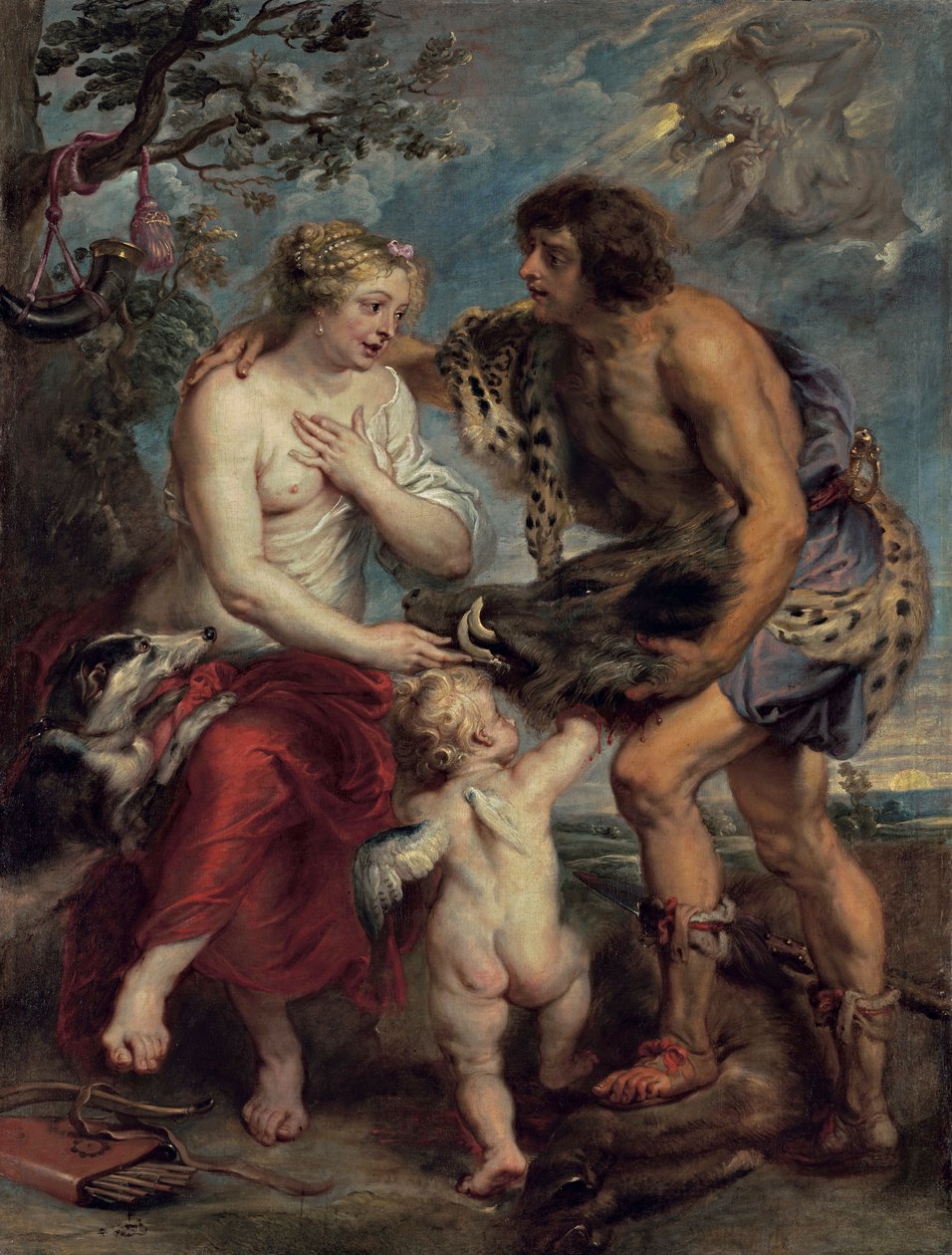 Meleager i Atalanta autorstwa Peter Paul Rubens