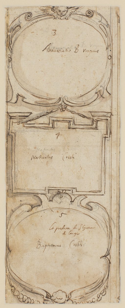 Ramki ozdobne (rewers Stworzenia zwierząt), ok. 1900 r. 1610 autorstwa Peter Paul Rubens