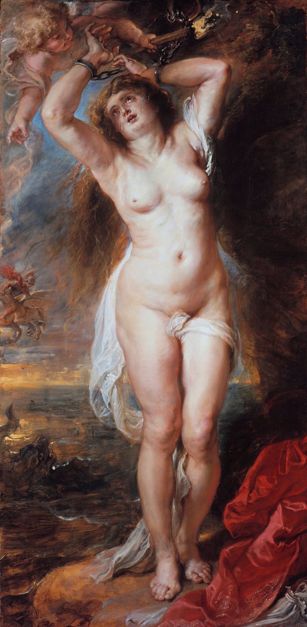 Perseusz uwalnia Andromedę  autorstwa Peter Paul Rubens